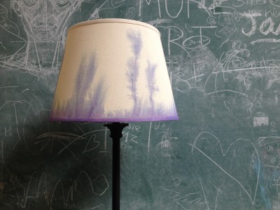 hand-painted lamp