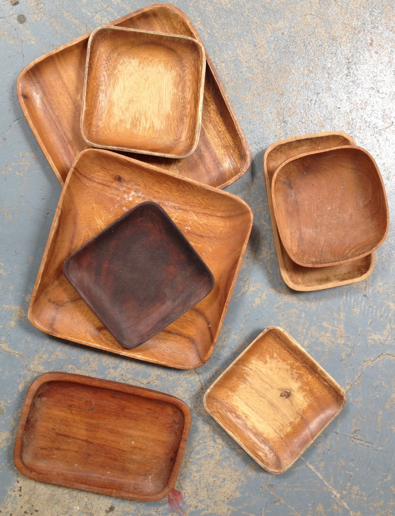 Wood bowls