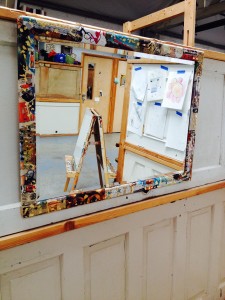 decoupage mirror