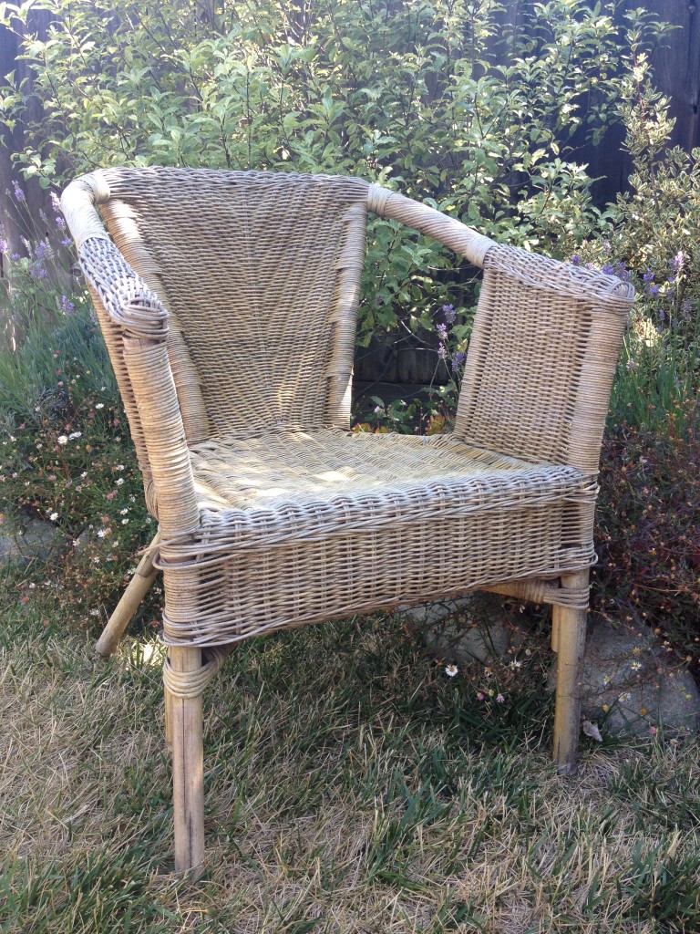 salvaged wicker